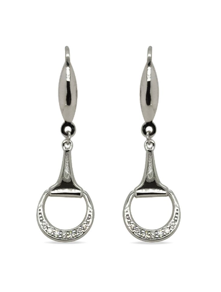 Sterling Silver Earrings - Horse Bits
