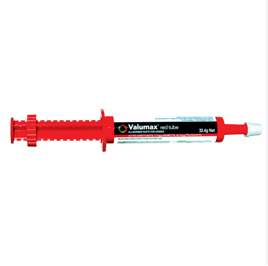 Valuemax Red Tube - Allwormer Paste for Horses