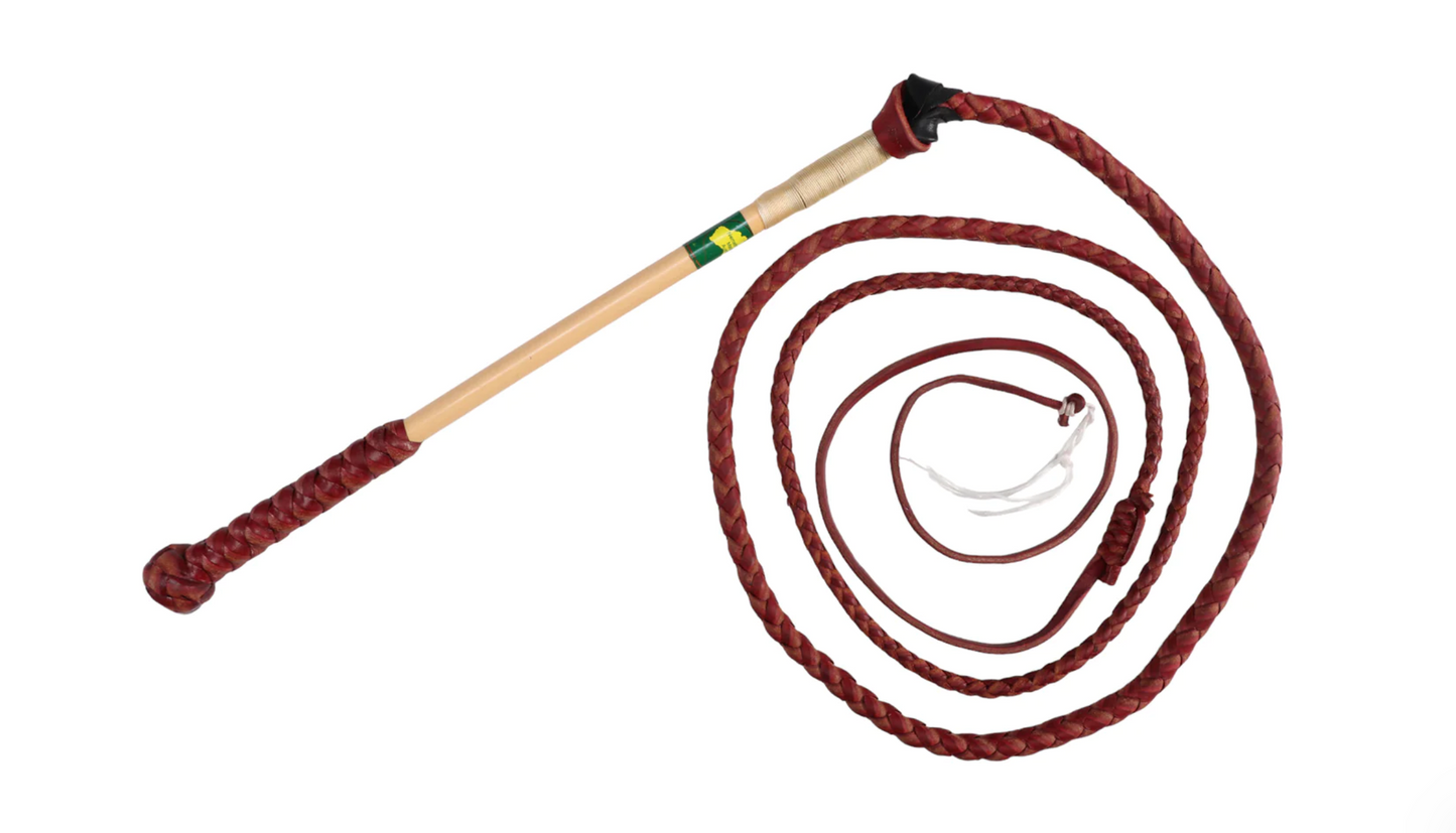 Nemeth Redhide Stockwhip - 4 Plait