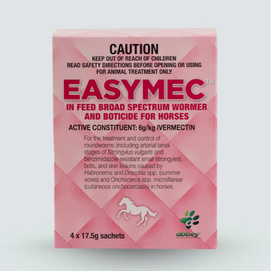 Abbey EASYMEC In Feed Broad Spectrum Wormer & Boticide for Horses